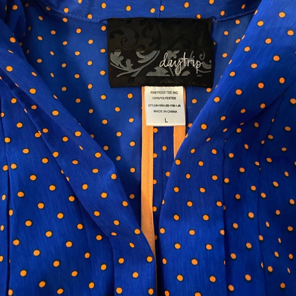 Womens Daytrip Polka Dot Blazer